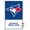 Poster & Push Pin Bundle, variant on MLB Toronto Blue Jays - Logo 22 Wall Poster, 22.375" x 34"