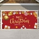 thumbnail image 4 of Fondo navideño para puerta de garaje | Pancarta navideña para exteriores con Papá Noel, copos de nieve y árboles | Tela de poliéster resistente a la intemperie con ojales para colgar fácilmente, 4 of 6