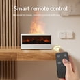 thumbnail image 6 of Fireplace Aroma Diffuser with Simulated Flame Effect, Ultrasonic Flame Humidifier with 7-Color Ambient Light, Essential Oil Diffuser with Remote Control & Timer, Quiet Diffuser for Home Office, 6 of 8