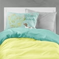 thumbnail image 2 of Carolines Treasures BB7598PILLOWCASE Welcome Friends Pointer Fabric Standard Pillowcase Standard multicolor, 2 of 2