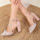 thumbnail image 5 of Ivy - Zapatos de boda con encaje floral 3D color rosa rosa 26 CM, 5 of 5