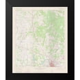thumbnail image 2 of USGS 20x23 Black Modern Framed Museum Art Print Titled - Teague North Texas Quad - USGS 1963, 2 of 5