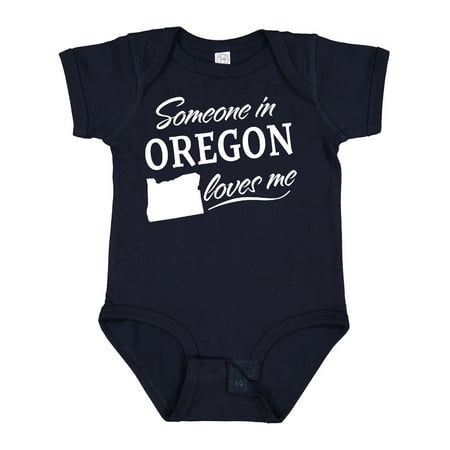 

Inktastic Someone in Oregon Loves Me Gift Baby Boy or Baby Girl Bodysuit