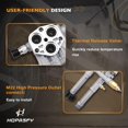 thumbnail image 3 of Pressure Washer Pump Head Aluminum Compatible with AR42940 SRMW RMW Series Pumps 2.2G24 2G20 2G24 2.2G26, 3 of 7