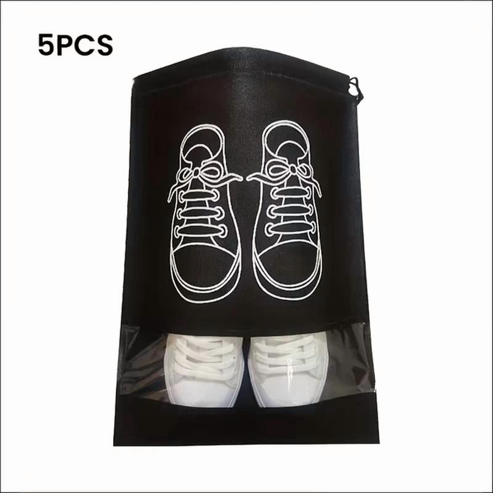 shoe storage mesh bag set - lightweight, visible, breathable for outdoor travel/dormitory organization