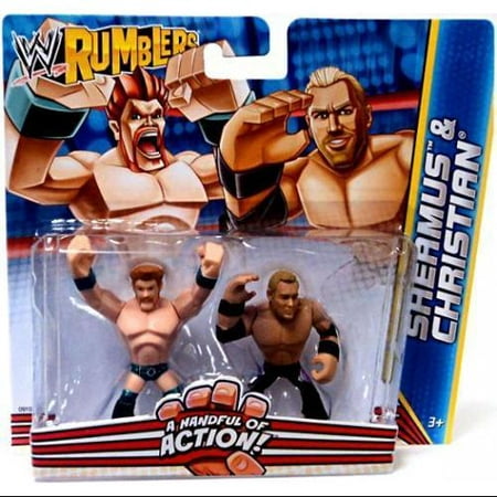 Wwe Wrestlers Rumblers 2 Pack Sheamus & Christian (Best Wwe Wrestlers Of All Time)