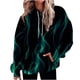 thumbnail image 1 of Puntoco - Blusa de manga larga con bolsillo estampado a la moda para mujer, tops casuales, sudaderas con capucha Puntoco Puntoco-4274, 1 of 4