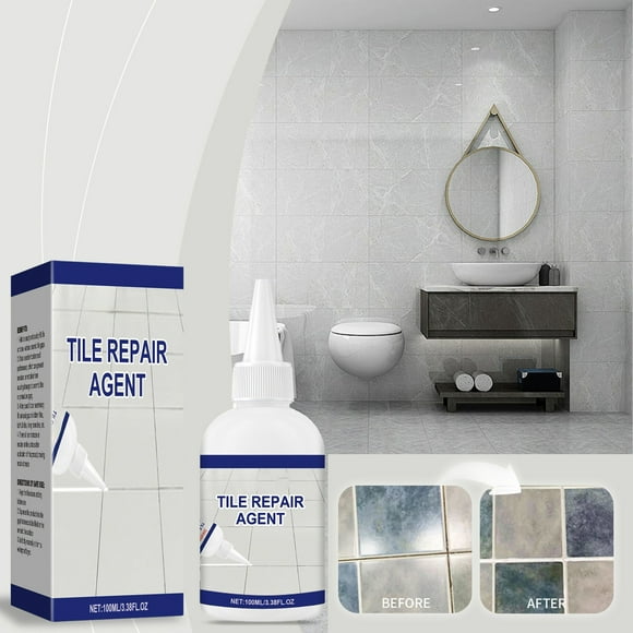 Xuewenshw Multifunction Tile Flling Glue Bathroom Kitchen Tile Joint Floor Tile Glue 100ml Screw Hole Drywall