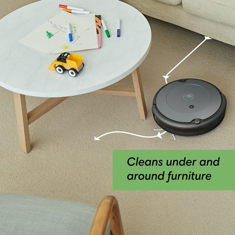 iRobot® Roomba® 676 Robot Vacuum-Wi-Fi Connectivity, Personalized Cleaning  Recommendations, Works with Google, Good for Pet Hair, Carpets, Hard  Floors, Self-Charging 