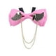 thumbnail image 1 of Minnieouse Bowknot Pajarita Hecha a mano Moda Metal Alas doradas Accesorios de joyería Decoración Anfitrión Boda Novio Negro H3112-2 Accesorios de disfraces Rosado H3112-8 Minnieouse  AP009821-08B, 1 of 6