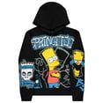 thumbnail image 6 of Boys Bart Simpson Hoodie and Jogger Sweatpants Clothing Set- Little and Big Boys Sizes 4-20, Black, 6-7, 6 of 9