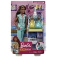 thumbnail image 6 of Barbie Careers Baby Doctor Playset with Brunette Fashion Doll, 2 Baby Dolls, Furniture & Accessories, 6 of 6