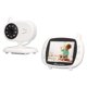 thumbnail image 4 of Monitor de bebé inalámbrico, monitor de video inalámbrico para bebés de 3,5 pulgadas, monitor de bebé con cámara, tecnología de vanguardia, 4 of 12