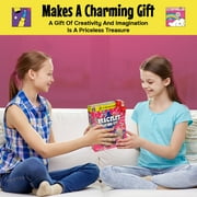 5-Minute Crafts Bracelet Making Kit Colorful Beads Charms Pendants Arts and Crafts Kids 6+ Non Toxic