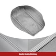 thumbnail image 3 of KBH Car Center Console Lid Armrest Cover Replacement for 2008-2013 Toyota Highlander, Leather Skin Upholstery for Arm Rest Box Lid, Gray, 3 of 5