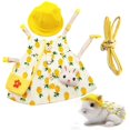 thumbnail image 1 of Small Animal Harness Vest And Leash Set Comfort No Pull, 1 of 1