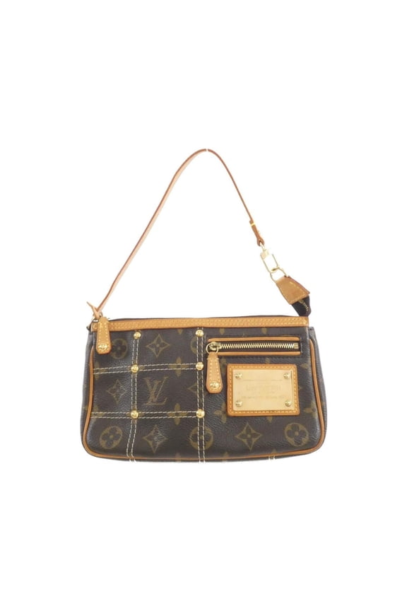 Pre-Owned Louis Vuitton Monogram Rivet Pochette Accessoires M40141 Accessory Pouch