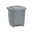 thumbnail image 1 of TRAMONTINA - Basurero T-Force, Contenedor de Cocina, de Polipropileno Inyectado en Color Gris, con Abertura de Pedal, Capacidad de 50 L, 1 of 1