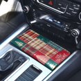 thumbnail image 5 of PVC Leather Car Document Holder Organizer Driver License Cover Holder for Car Driving Documents 9.45x10.24in Christmas Patchwork Pattern, 5 of 8
