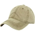 thumbnail image 1 of LinYooLi Casquette de Baseball Rétro Unie pour Femmes Hommes Sensation Denim Tendance Chapeau Crâne Réglable Toutes Saisons Décontracté, 1 of 5