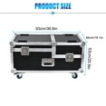 thumbnail image 3 of Fog Machine Low Lying Fog Machine | 3000W DJ Fog Maker with Double Output | Portable Ground Fogger with Flight Case, Remote Control for Parties Halloween Wedding and Stage Effect, 3 of 9