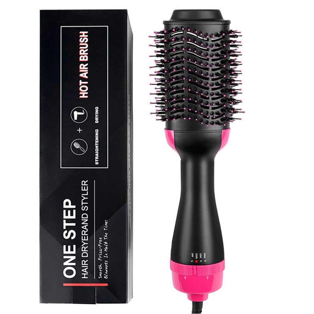 Multifunctional 2 in 1 Hair Dryer Volumizer Hot Hair Brush Roller Comb