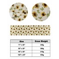 thumbnail image 6 of Xipuska Sunflower Bed Runners for King Size Bed, Decorative Bed Throws for Foot of Bed, Country Leaves Pastoral Spring Summer Bed Runner Sofa Throw Bedding Scarf Protector Slipcover for Bedroom/Hotel, 6 of 6