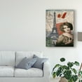thumbnail image 3 of Trademark Fine Art 'Femme Paris IV' Canvas Art by Sandy Lloyd, 3 of 4