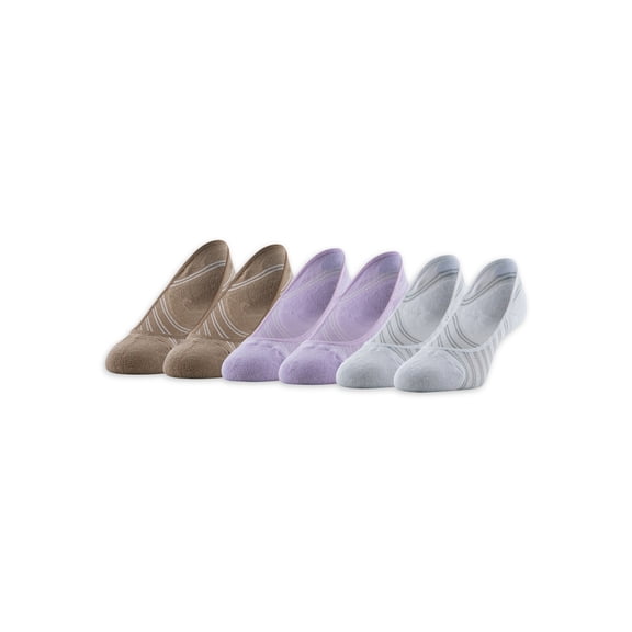 PEDS Women's Low Cut Liner Socks, 6 Pairs
