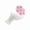 Pink, variant on Portable Jade Roller Massager - Natural Jade Facial Roller for Stress Relief, Skin Care, and Lymphatic Drainage - Handheld Beauty Tool for Face, Eyes, and Neck