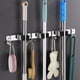 thumbnail image 5 of Soporte autoadhesivo Billuyoard para escoba negro, 5 of 6