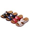 thumbnail image 4 of Women's Orthopedic Bloom Shoes Open Toe Sandals Ladies Platform Slippers Summer Beach Rubber Soft, 4 of 7