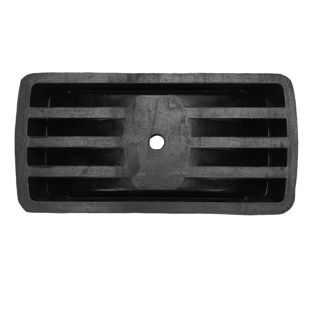 Cale de Roue de Cric Stabilisateur, Cale de Roue de Cric Trou de Drainage Caoutchouc Haute Sécurité Largement Compatible pour Roue Simple de 9 Pouces