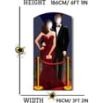 thumbnail image 3 of Hollywood Couple Stand In Cardboard Cutout Cardboard Cutout, 3 of 8