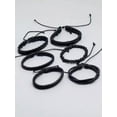 thumbnail image 6 of QQTDFG 6pcs/set Men Minimalist Braided Bracelet for Men Jewelry for Men Gift for Men-default, 6 of 8