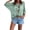 Green, variant on Womens Bohemian-Inspired Beige Crochet Top with V-Neck, Bohemian Crochet Tops for Women 