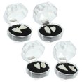 thumbnail image 3 of 4 pares de colmillos personalizados para cosplay, dentaduras postizas para fiesta de Halloween (4 pares, 13 mm, 15 mm, 17 mm y 19 mm), 3 of 5