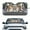 Driving Dog, variant on Yuyamidu Eye Sunshade for Car Windshield Fashion Car Sun Shade for Windshield Anti-Dirty Window Sun Shade Large Car Sun Visor Car Window Glare Max UV Rays, Gray