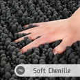 thumbnail image 3 of TJOUL Bathroom Rug Mat, Extra Soft Non Slip Absorbent Water Bath Rug, Quick Dry Machine Washable Chenille Shaggy Shower Mat, Bath Mat for Bathroom Floor, Home Decor Accessories, 3 of 15