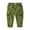 A-AG, variant on PINQI Little Child Autumn Solid Color Workwear Stretch Pull on Pants Boys Solid Cotton Elastic Waist Trousers Active Jogger Pants with Pocket(B-White,18-24 Months)