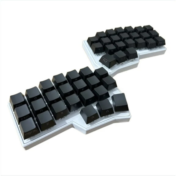 CORNE V4.1 Wireless Split Keyboard 2.4G Single-mode Ergonomic Keyboard Customization Hot Swappable PCB Without Lights 3D Printing Shell