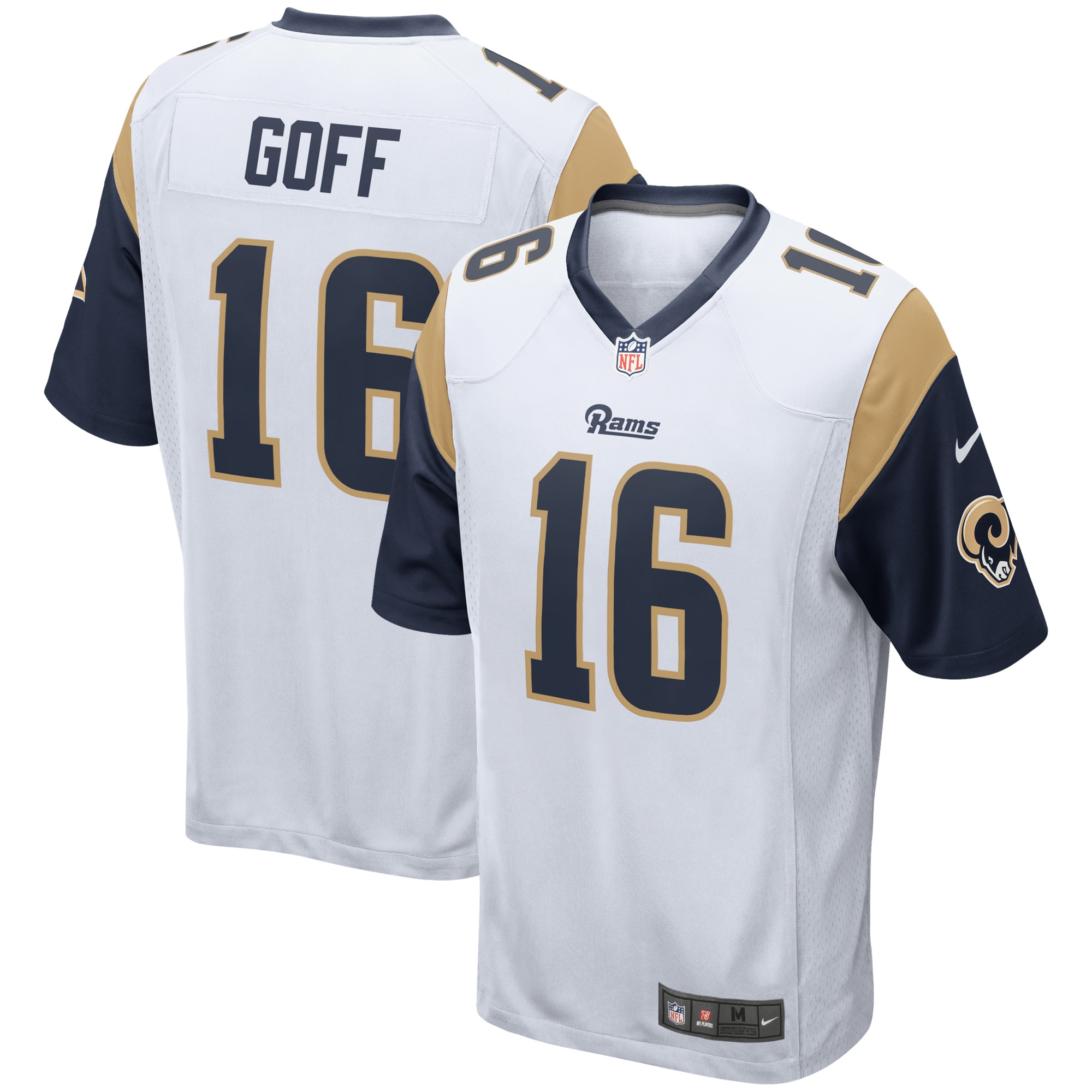 jared goff signed jersey