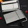 thumbnail image 4 of Cortadora de queso KITCHENDAO, alambre reemplazable con placa de acero inoxidable, 4 of 8