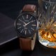thumbnail image 5 of Reloj de cuarzo YAZOLE para hombre, exquisito reloj de pulsera para hombre, visualización precisa de la hora, 5 of 8