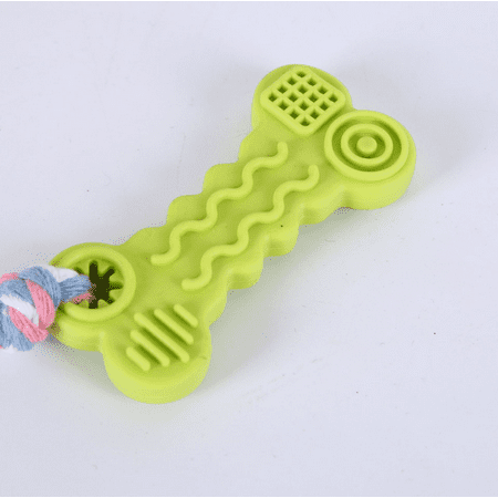 Dog Toys for Aggressive Chewers,Indestructible Pet Chew Toys Bone for Puppy Dogs，Green (Best Puppy Chew Toys And Bones)