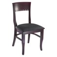thumbnail image 1 of Chaise Beidermier en Acajou Noir (Lot de 2), 1 of 1