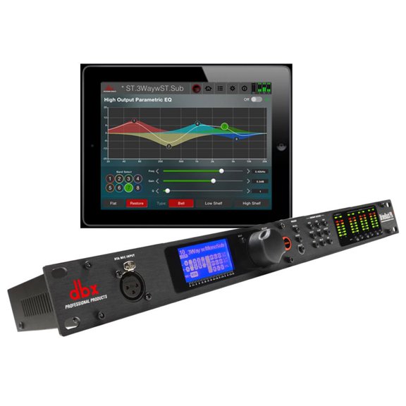 DriveRack Pa2 Dbx Procesador de audio 3 vias