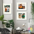 thumbnail image 5 of Mat Board Center, 16X20 Gallery Wall Display Picture Frames with Mat for 11X14 Photos, Real Glass, Set of 3, 5 of 9