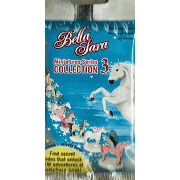 Bella Sara Collectible Miniatures Horses Series 3 Mystery Pack ( Bonus Codes )