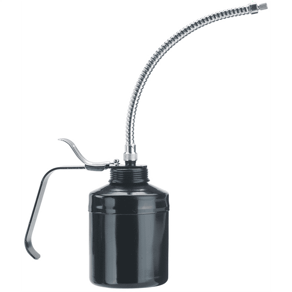 Plews/Lubrimatic 50-347 1 Quart Epoxy Finish Handled Oiler w/ 9" Spout